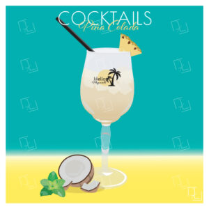 Cocktails - pina colada